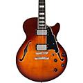 D'Angelico Premier SS Semi-Hollow Electric Guitar With Stopbar Tailpiece Dark Iced Tea BurstDark Iced Tea Burst