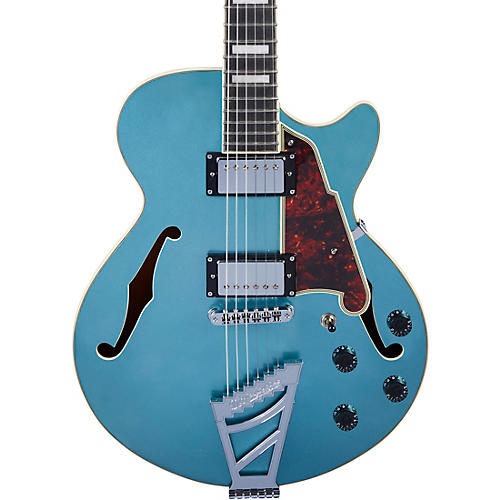 D'Angelico Premier SS Semi-Hollow Electric Guitar with Stairstep Tailpiece Ocean Turquoise
