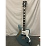 Used D'Angelico Premier Series Bedford SH Hollow Body Electric Guitar Ice Blue Metallic