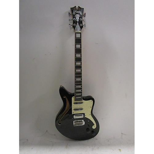 D'Angelico Premier Series Bedford SH Hollow Body Electric Guitar Black