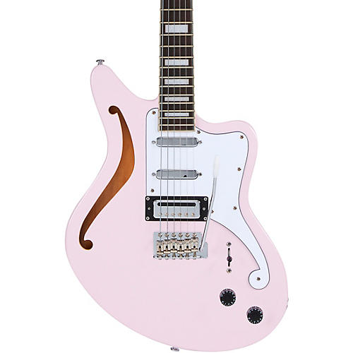 D'Angelico Premier Series Bedford SH Limited-Edition Electric Guitar With Tremolo Condition 1 - Mint Shell Pink