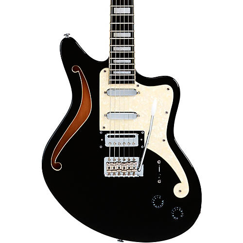 D'Angelico Premier Series Bedford SH Limited-Edition Electric Guitar With Tremolo Condition 2 - Blemished Black Flake 197881091668