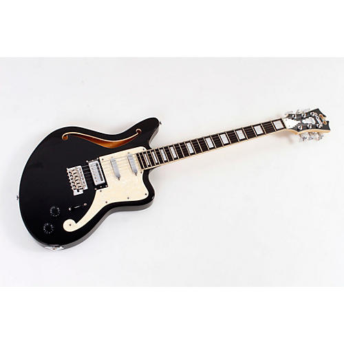 D'Angelico Premier Series Bedford SH Limited-Edition Electric Guitar With Tremolo Condition 3 - Scratch and Dent Black Flake 194744829628