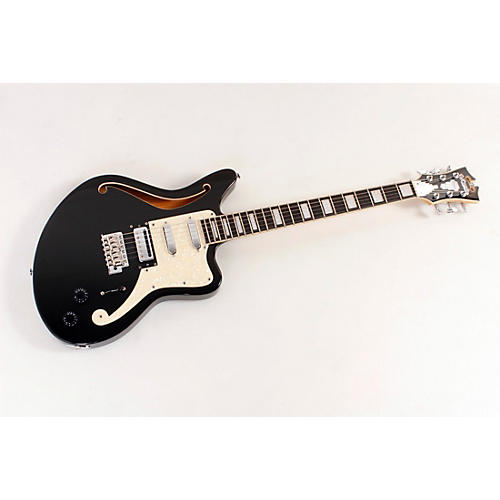D'Angelico Premier Series Bedford SH Limited-Edition Electric Guitar With Tremolo Condition 3 - Scratch and Dent Black Flake 194744857355
