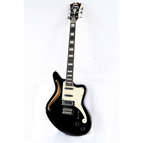 D'Angelico Premier Series Bedford SH Limited-Edition Electric Guitar With Tremolo Condition 3 - Scratch and Dent Black Flake 194744901348