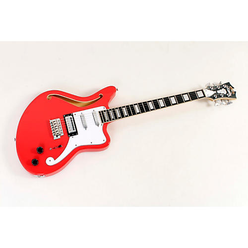D'Angelico Premier Series Bedford SH Limited-Edition Electric Guitar With Tremolo Condition 3 - Scratch and Dent Fiesta Red 194744822551