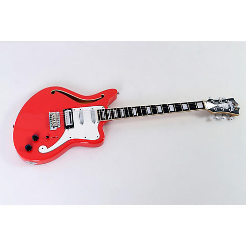 D'Angelico Premier Series Bedford SH Limited-Edition Electric Guitar With Tremolo Condition 3 - Scratch and Dent Fiesta Red 194744899072