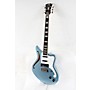 Open-Box D'Angelico Premier Series Bedford SH Limited-Edition Electric Guitar With Tremolo Condition 3 - Scratch and Dent Ice Blue Metallic 194744875175