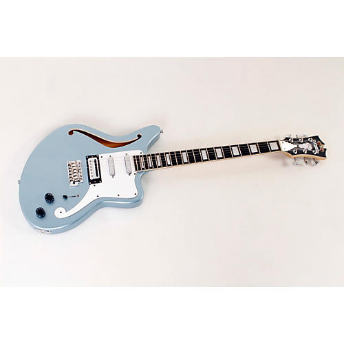 D'Angelico Premier Series Bedford SH Limited-Edition Electric Guitar With Tremolo Condition 3 - Scratch and Dent Ice Blue Metallic 194744880841