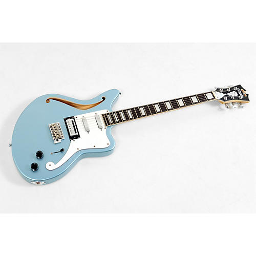 D'Angelico Premier Series Bedford SH Limited-Edition Electric Guitar With Tremolo Condition 3 - Scratch and Dent Ice Blue Metallic 197881185633