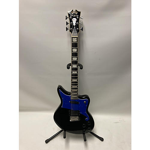 D'Angelico Premier Series Bedford Solid Body Electric Guitar Black