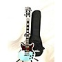 Used D'Angelico Premier Series BrIGHTON Solid Body Electric Guitar Sky Blue
