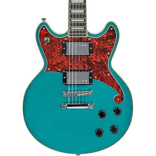 D'Angelico Premier Series Brighton Electric Guitar With Stopbar Tailpiece Condition 1 - Mint Ocean Turquoise