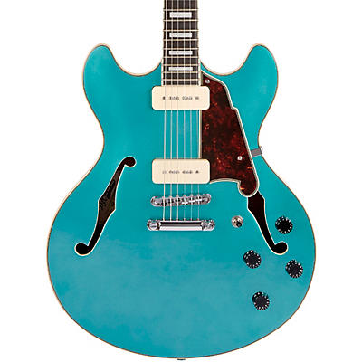 D'Angelico Premier Series DC Boardwalk Semi-Hollow Electric Guitar with Seymour Duncan P90s