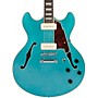D'Angelico Premier Series DC Boardwalk Semi-Hollow Electric Guitar with Seymour Duncan P90s Ocean Turquoise