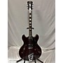 Used D'Angelico Premier Series DC Hollow Body Electric Guitar Faded Cherry