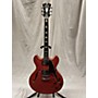 Used D'Angelico Premier Series DC Hollow Body Electric Guitar Fiesta Red