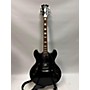 Used D'Angelico Premier Series DC Hollow Body Electric Guitar Black