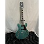 Used D'Angelico Premier Series DC Hollow Body Electric Guitar TEAL