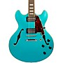 D'Angelico Premier Series DC Semi-Hollow 12-String Electric Guitar Stopbar Tailpiece Ocean Turquoise