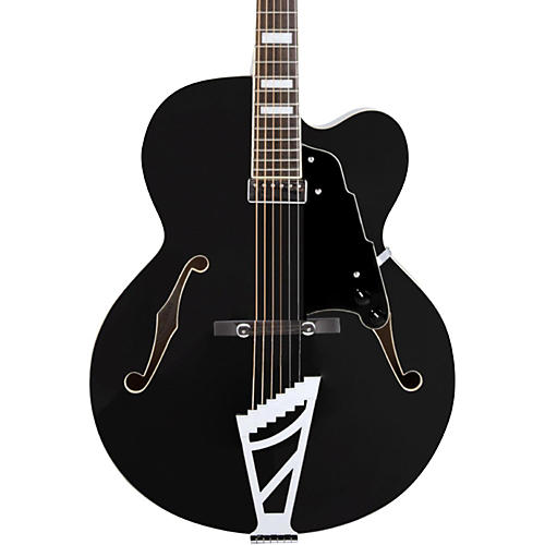 D'Angelico Premier Series EXL-1 Hollowbody Electric Guitar with Stairstep Tailpiece Condition 2 - Blemished Black 190839673787