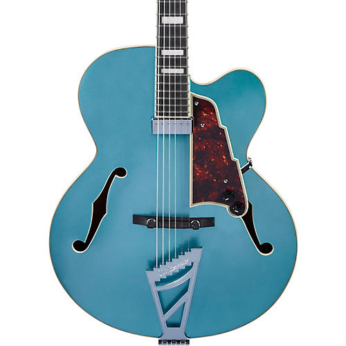 D'Angelico Premier Series EXL-1 Hollowbody Electric Guitar With Stairstep Tailpiece Condition 2 - Blemished Ocean Turquoise 197881088583
