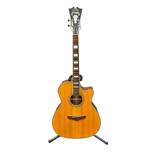 D'Angelico Premier Series Gramercy Acoustic Electric Guitar Antique Natural