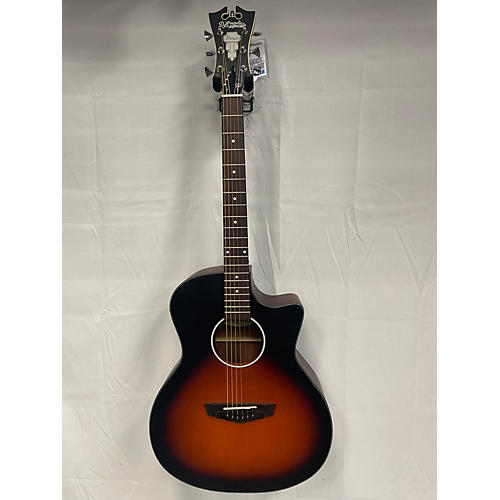 D'Angelico Premier Series Gramercy Acoustic Electric Guitar Vintage Sunburst