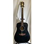 Used D'Angelico Premier Series Gramercy Acoustic Electric Guitar Black