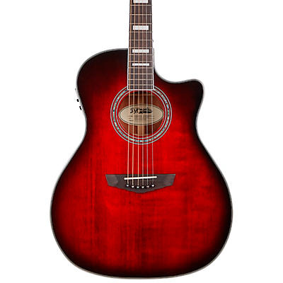 D'Angelico Premier Series Gramercy Single-Cutaway Grand Auditorium Acoustic-Electric Guitar