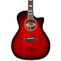 Open-Box D'Angelico Premier Series Gramercy Single-Cutaway Grand Auditorium Acoustic-Electric Guitar Condition 2 - Blemished Trans Black Cherry Burst 197881393939