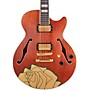 D'Angelico Premier Series Grateful Dead Limited-Edition 50th Anniversary Semi-Hollow Electric Guitar Satin Walnut