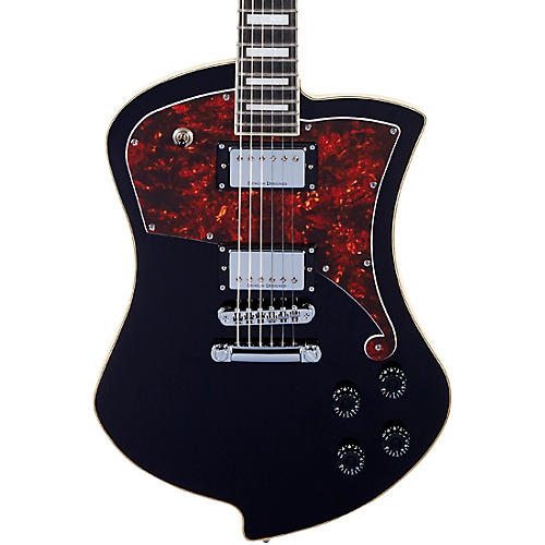D'Angelico Premier Series Ludlow Electric Guitar with Stopbar Tailpiece Condition 2 - Blemished Black 194744197512