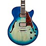 D'Angelico Premier Series SS Boardwalk Semi-Hollow Electric Guitar USA Seymour Duncan Humbuckers Stopbar Tailpiece Blue Burst