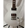 Used D'Angelico Premier Series SS Hollow Body Electric Guitar White