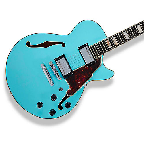 D'Angelico Premier Series SS Semi-Hollow Electric Guitar Sky Blue