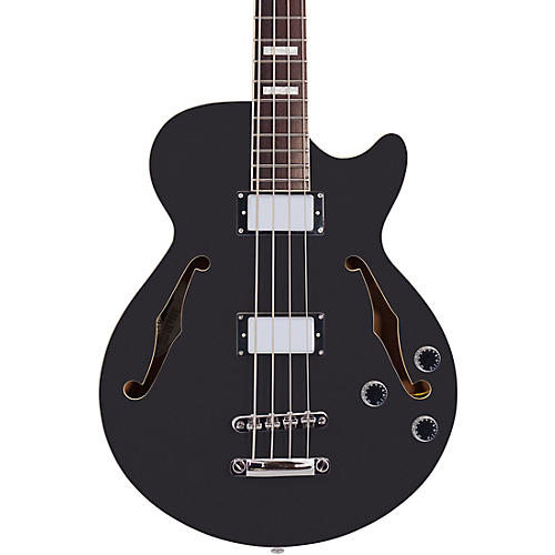 Premier Series Semi-Hollow Electric Bass Guitar with Stopbar Tailpiece