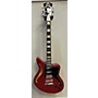 Used D'Angelico Premier Series Solid Body Electric Guitar Oxblood