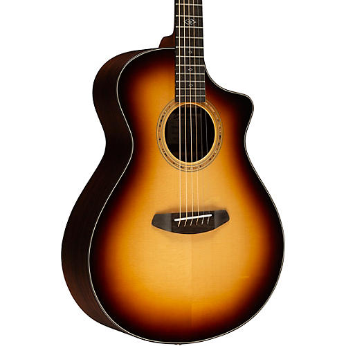 Breedlove Premier Sitka Spruce-East Indian Rosewood Concert CE Acoustic-Electric Guitar Burnt Amber Burst