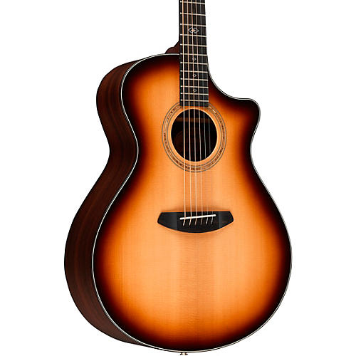 Breedlove Premier Sitka Spruce-East Indian Rosewood Concerto CE Acoustic-Electric Guitar Burnt Amber Burst