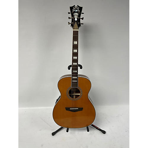 D'Angelico Premier Tammany Acoustic Electric Guitar Natural