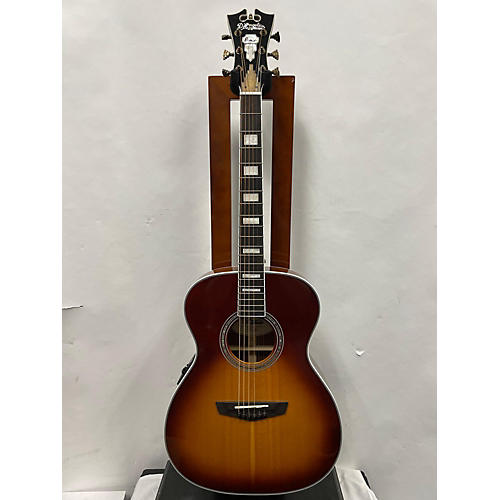 D'Angelico Premier Tammany Acoustic Electric Guitar Vintage Sunburst