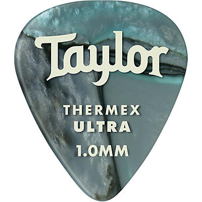 Taylor Premium 351 Thermex Ultra Picks Abalone 6-Pack
