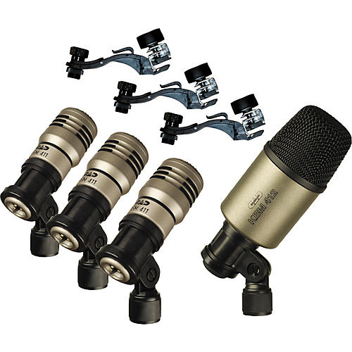 Premium 4-Piece Drum Microphone Pack