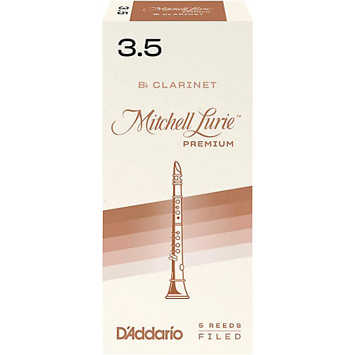 Mitchell Lurie Premium Bb Clarinet Reeds Strength 3.5 Box of 5