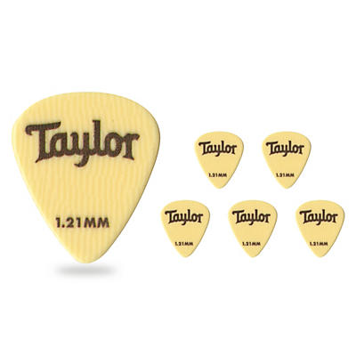Taylor Premium DarkTone Ivoroid 351 Picks -