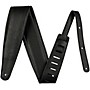 Fender Premium Leather Strap Black 3.5 in.
