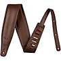 Fender Premium Leather Strap Brown 3.5 in.