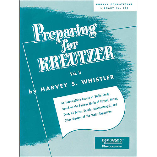Preparing for Kreutzer Vol 2 Violin Methods And Studies