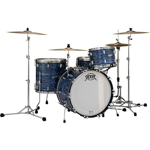 Pearl President Series Deluxe 3-Piece Shell Pack with 22 in. Bass Drum Ocean Ripple